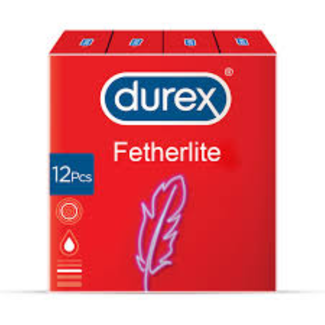 DUREX FETHERLITE CONDOMS 12'S